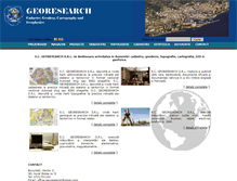 Tablet Screenshot of georesearch.ro