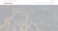 Desktop Screenshot of georesearch.cl